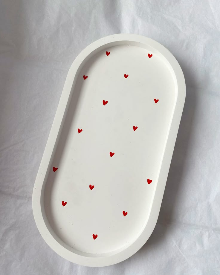 Handmade Jesmonite Trinket Tray – Luxury Decorative Tray for Jewelry, Keys & Home Decor